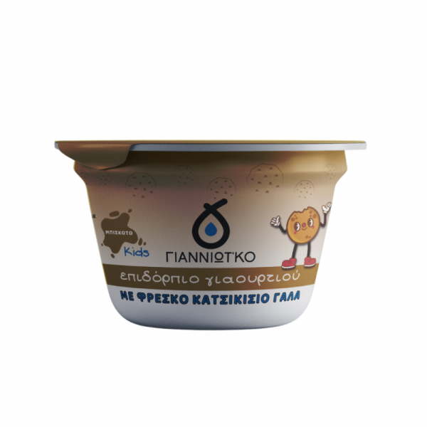 Γιαούρτι Μπισκότο με Βιολογικό Κατσικίσιο γάλα 130ΓΡ ΓΙΑΝΝΙΩΤ'ΚΟ Γιαούρτι Μπισκότο με Βιολογικό Κατσικίσιο γάλα 130ΓΡ ΓΙΑΝΝΙΩΤ'ΚΟ