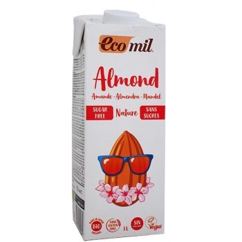ΒΙΟ Ρόφημα Αμυγδάλου Φυσικό Χωρίς Ζάχαρη 1lt Eco Mil