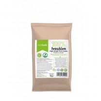 Ινουλίνη 100% High Grade Pure Inulin Prebiotics powder NoCarb 50g