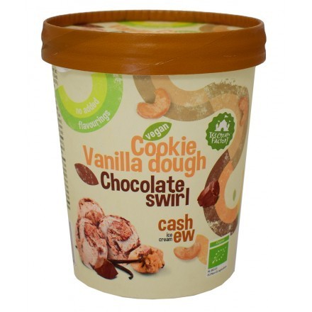 ΒΙΟ Επιδόρπιο Παγωτού Κάσιους Βανίλια Cookies 500ml