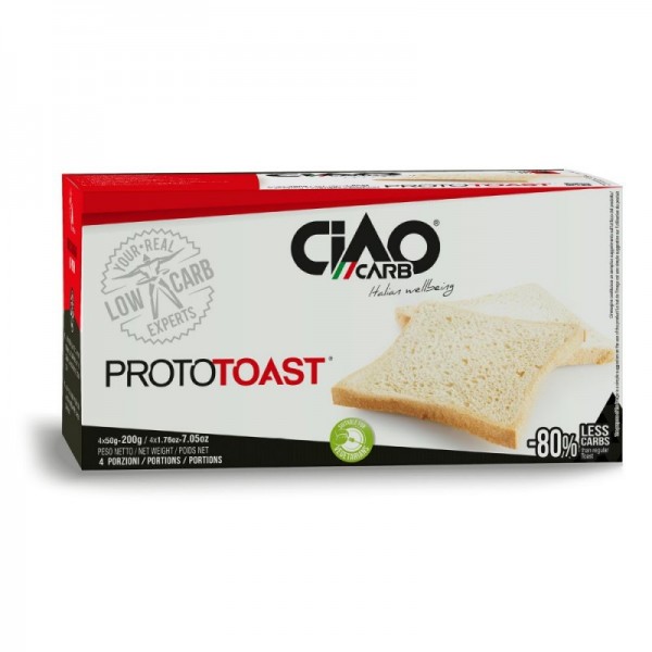CiaoCarb Πρωτεϊνικές Φρυγανιές με Ελαιόλαδο 200gr (4x50gr) High Protein, Low Carb (S1)