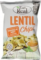 Eat Real Organic Lentil Mango Mint Chips (113 g)