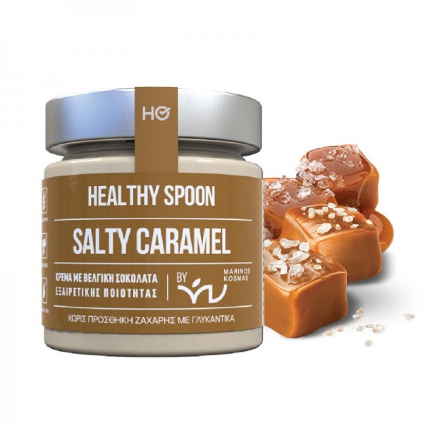 Healthy Spoon Salty Caramel Χωρίς Ζάχαρη Χωρίς Γλουτένη 200γρ