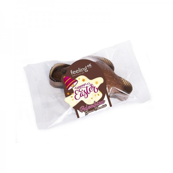 Πρωτεϊνικό τσουρέκι Palombina με κομματάκια σοκολάτας & χαμηλούς υδατάνθρακες FeelingOk 100g