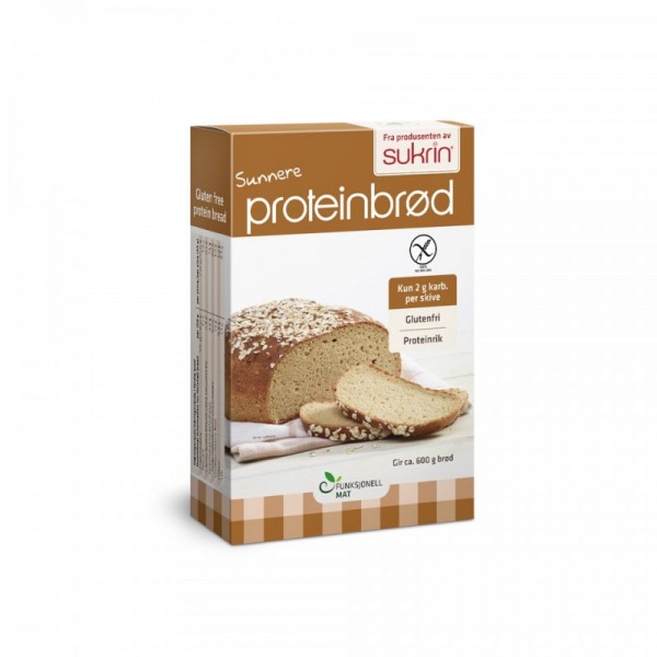 Μείγμα ψωμιού χωρίς γλουτένη με Πρωτεΐνη Αρακά 220γρ. Sukrin